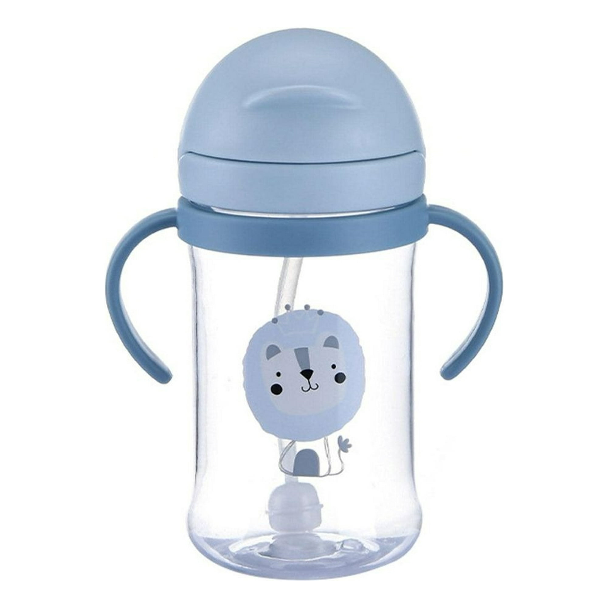 Genérico - Set 2 Vasos Entrenamiento Con Pajita Antiderrame Niños Lau