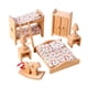 thumbnail image 5 of Madera Dollhouse Miniatura Muebles Conjunto DIY Juegos De Imaginación Juguete Para Niños Niñas Habitación, 5 of 5
