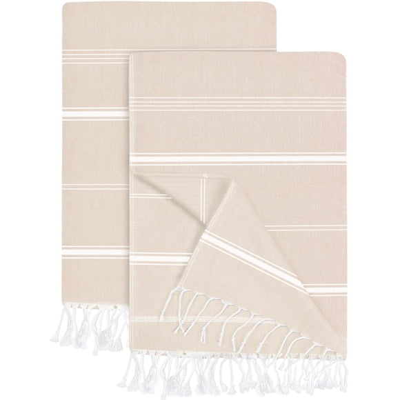 Utopia Towels Toalla Turca 2 Unidades 102 x 183 cm Algodón Beige