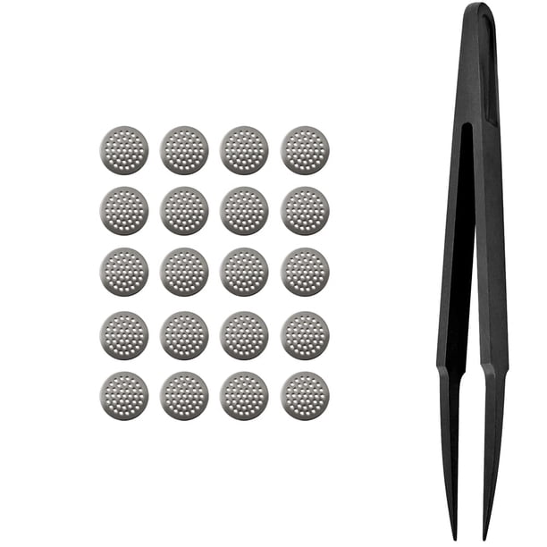 Auriculares de malla de acero a prueba de polvo para auriculares intraurales (10 pares)