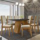 thumbnail image 2 of Juego Comedor Fer Carol Light 6 Sillas Negro - Café, 2 of 6