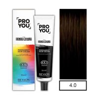 Revlon - Tintura 4.0 Pro You Castaño Medio 90Ml Mas Oxidante