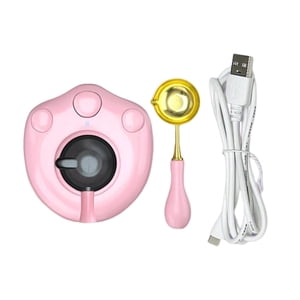 Magideal - Calentador Eléctrico, Horno De Fusión De Cera De Sellado, Horno De Cera De Sellado Usb Para Sobres De Bricolaje, Accesorios De Decoración De Cajas De , Rosa