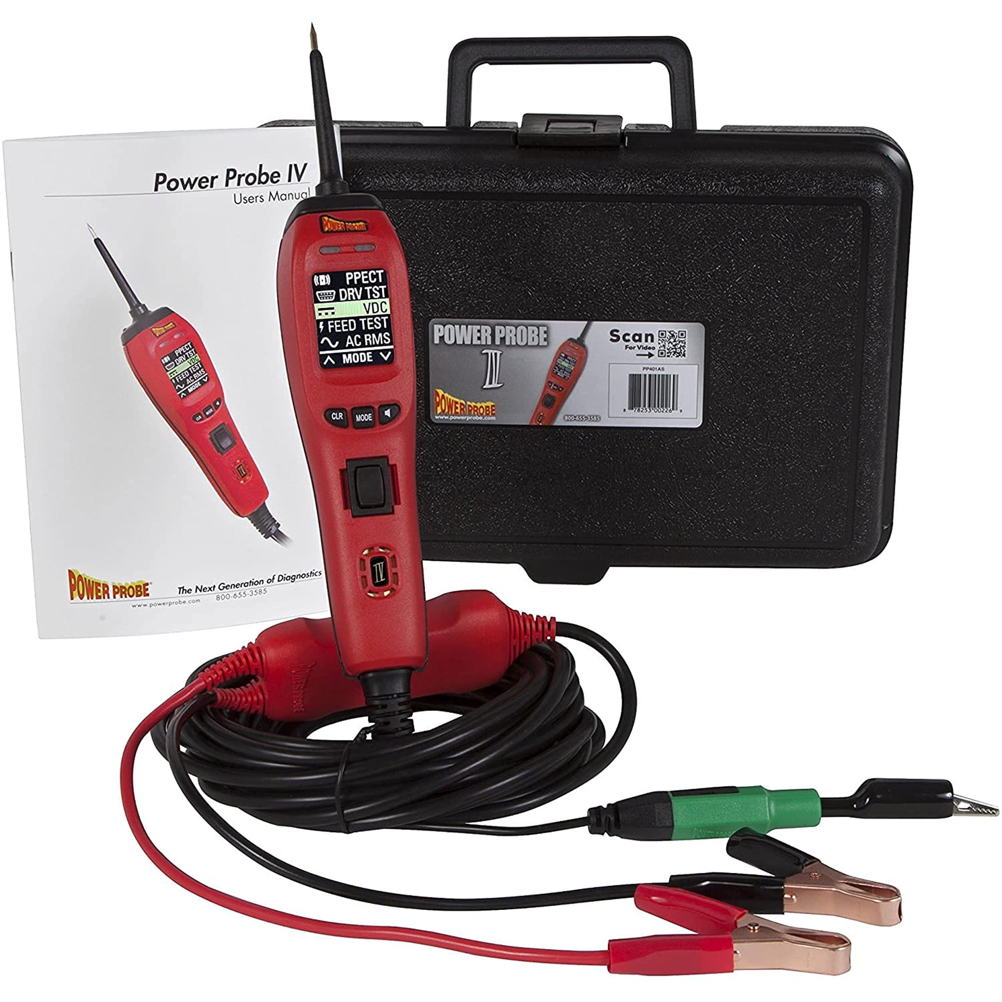 Herramienta De Prueba De Diagnóstico: Voltímetro Digital Power Probe Iv