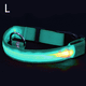 thumbnail image 2 of Collar LED para perro recargable por USB: collar luminoso brillante y de alta visibilidad para paseos nocturnos de mascotas., 2 of 5