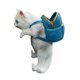 thumbnail image 5 of Colgador De Maceta Hecho A Mano Gato Con Mochila Adorno Colgante Jardín Blanco, 5 of 5