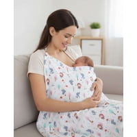 Mylhogar - Manta De Lactancia Bebé Niños Multiusos