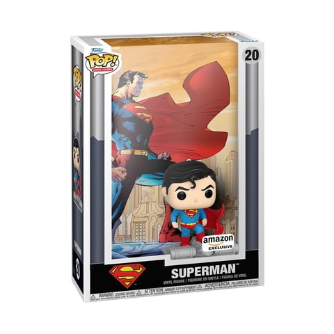 Funko - Figura De Vinilo Coleccionable Pop Comic Cover Dc Superman
