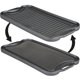 thumbnail image 1 of Plancha Viking de 53 cm de Hierro Fundido Reversible Negra, 1 of 7