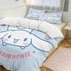 thumbnail image 1 of Cinnamoroll Quilt Set Thicken Soft 3 Pieces Bedding Set All Season Duvet Cove with 2 Pillowcases for Adult Women Girls Teens Home Room Decor, 1 of 5