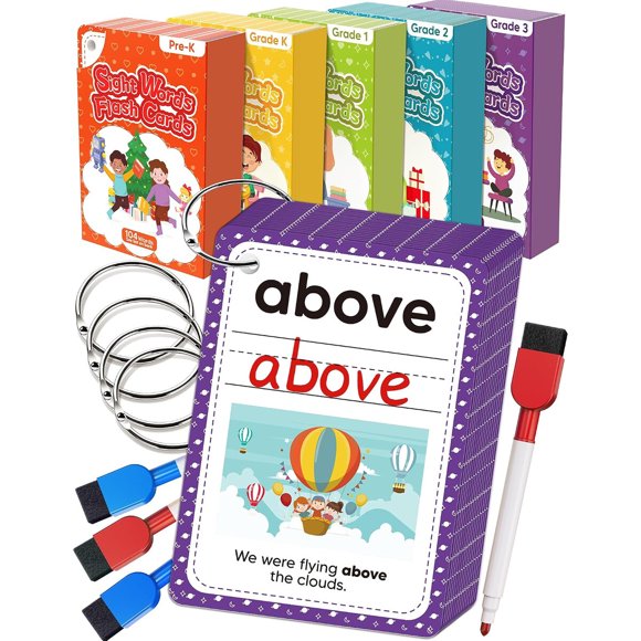 Tarjetas Gagule Sight Words 520 Palabras