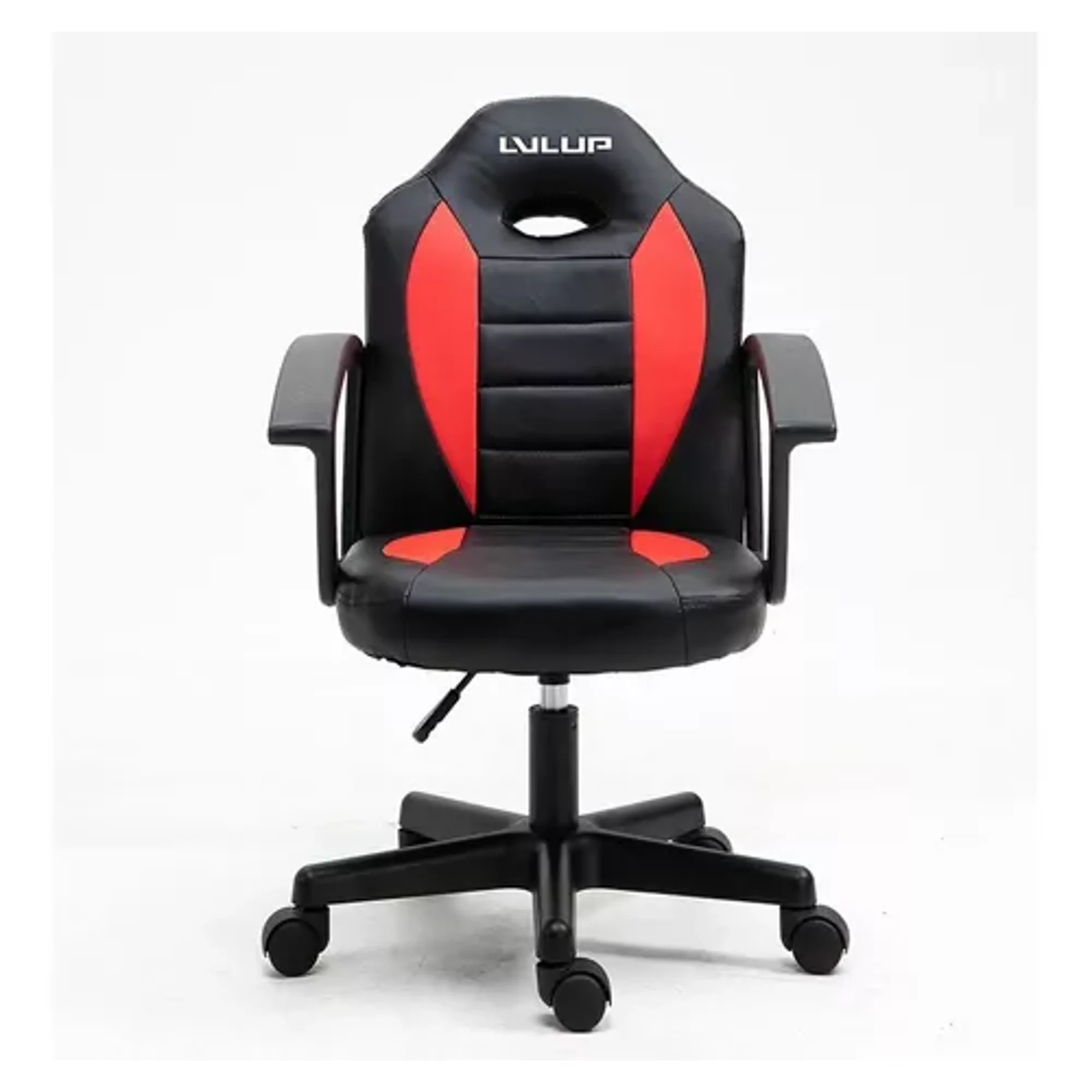 Creaprint - Silla Lvl Gamer Small Color Rojo Y Negro