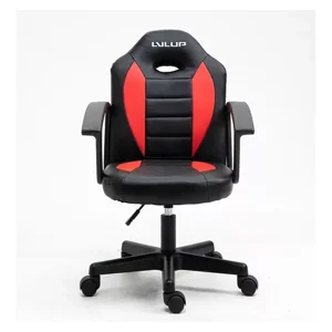 Creaprint - Silla Lvl Gamer Small Color Rojo Y Negro