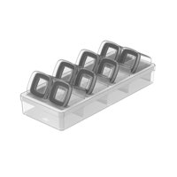 Ou - Especieros Hermético Block Cajón 9 Piezas (0,150L) Blanco