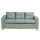 thumbnail image 2 of Living George 32 Cuero Auris Verde Agua, 2 of 10