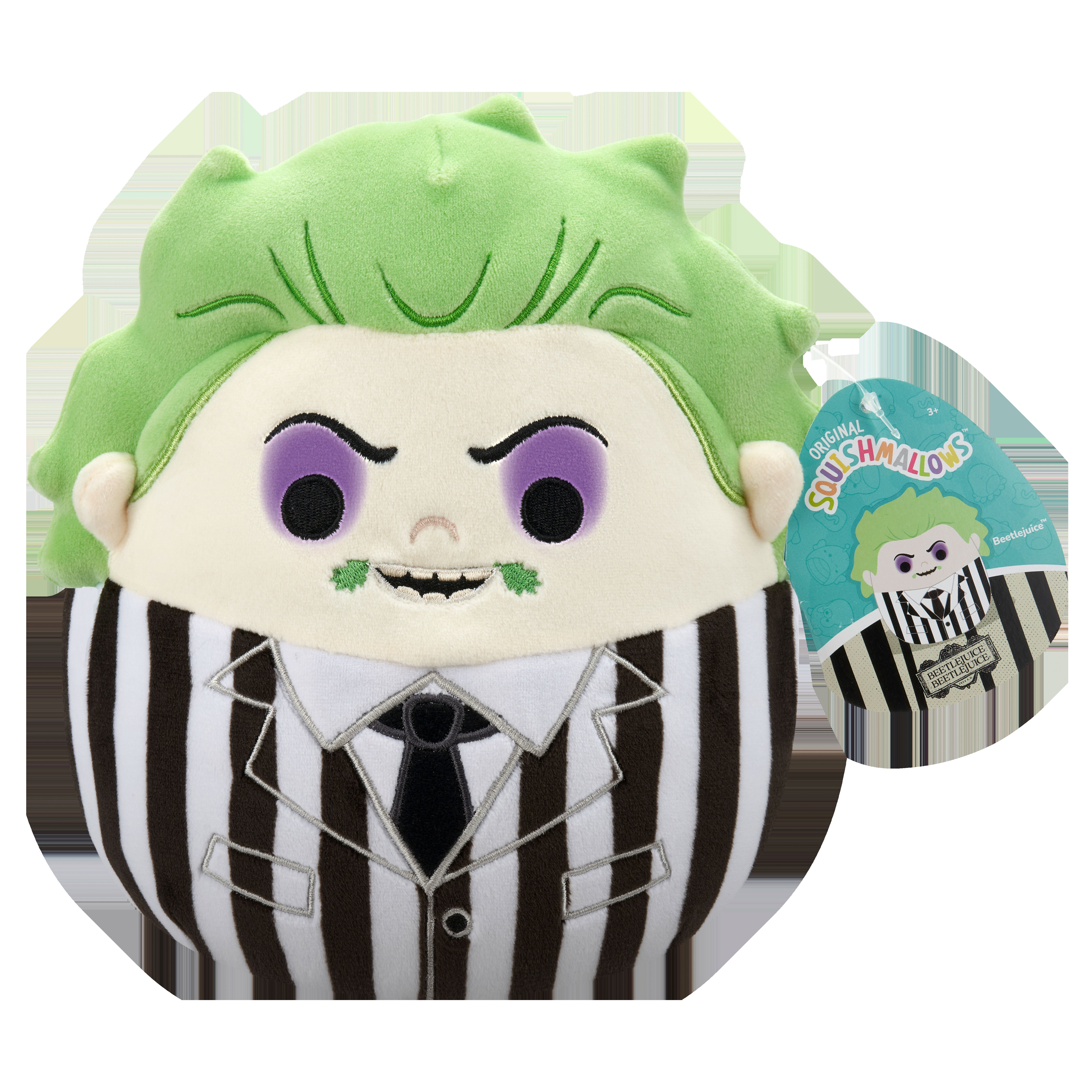 Peluche Squishmallows Beetlejuice 20 Cm