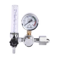 Magideal - Medidor De Flujo De Co2 Con Regulador Ar Y Válvula De Control, Buen Sellado, G5/8, Fácil Lectura, Tubo Regulador De Soldadura, Caudalímetro De