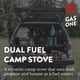 thumbnail image 2 of Stove Gas One GS-3400P, propano/butano, portátil de doble combustible, 2 of 7