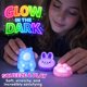 thumbnail image 2 of Kit para hacer squishies Jim&Gloria que brillan en la oscuridad, manualidades DIY, 2 of 7