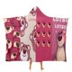 thumbnail image 1 of Manta Capa con Capucha Oso Lotso Desmarcar 100x130 cm, 1 of 6