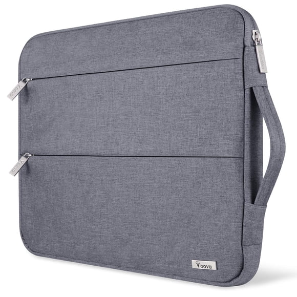 Funda para portátil Voova de 15 a 16 pulgadas, impermeable, gris