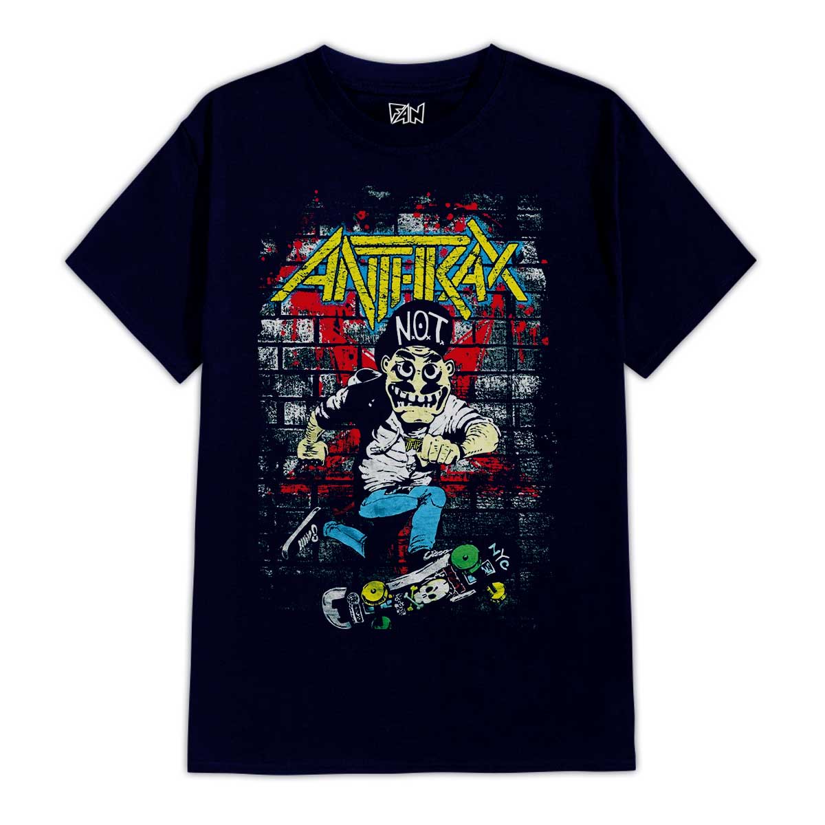 Fanshirt - Polera Estampada Anthrax Not Man