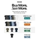 thumbnail image 3 of Camisetas para hombre True Classic con dobladillo curvo, paquete de 4, talla XL, 3 of 9