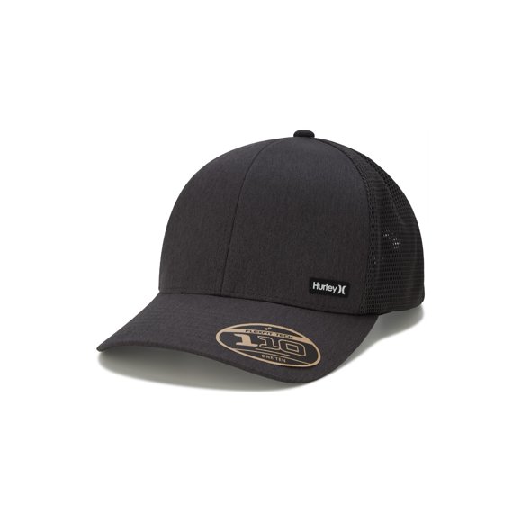Gorra Hurley Trucker Visera Curva y Tejido de Secado de Humedad