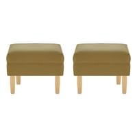 Bodevir - Set Pouf Sky 1C Felpa 05 Verde Musgo