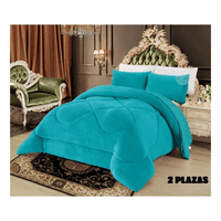 Genérico - Cobertor Plumón De Invierno Liso Para Cama 1.5 Plazas Con Chiporro