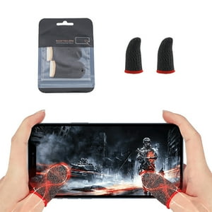 Genérico - Dedales Gamer Para Celular / Tablet – Fibra De Carbón