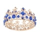 thumbnail image 5 of Boda Rhinestones Tiara Reina Princesa Corona Nupcial Postizos Peluquería, 5 of 5