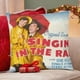 thumbnail image 4 of Cantando bajo la Lluvia Fundas de almohada de terciopelo con tema, regalos de funda de almohada, decoración para el hogar, cojín de lanzar, regalo de cumpleaños para fans y parejas.61*61cm., 4 of 6