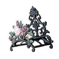 Magideal - Soporte Para Manguera De Jardín, Montaje En Pared, Fácil De Instalar, Estante Para Manguera De Jardín, Decoración De Pared, Hierro Fundido Resistente 23X16X285Cm