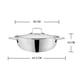 thumbnail image 4 of Kadai Vinod Platinum Triply de Acero Inoxidable 30 cm, 4 of 5