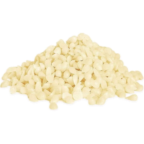 Pellets de cera de abejas fclayvts 2,3 kg blanco – vela de 80 oz