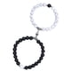 thumbnail image 2 of Pulseras Magnéticas Pulsera De Cuentas De Piedra Natural Para Hombres Mujeres Redondas, 2 of 5