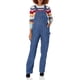 thumbnail image 1 of Overol vaquero con peto para mujer Dickies, lavado medio, XS, 1 of 6