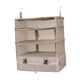 thumbnail image 1 of Organizador De Armario Colgante Organizador De Equipaje De Embalaje Para Camper Dorm Apartment Beige, 1 of 3