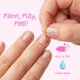 thumbnail image 3 of Esmalte de uñas MISS NELLA Desmontable No tóxico - Pack de 3, 3 of 8