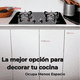 thumbnail image 5 of Cocina Encimera a Gas Licuado 2 platos Vidrio Templado Cocinilla Negro, 5 of 7