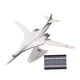 thumbnail image 3 of Modelo De Avión Bombardero Estratégico Tupolev TU-160 A Escala 1/200, Modelo De Avión Realista Soviético, 3 of 5