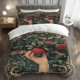 thumbnail image 1 of Apples of Eden Pattern Bedding Set Soft And Comfortable, 1 of 5