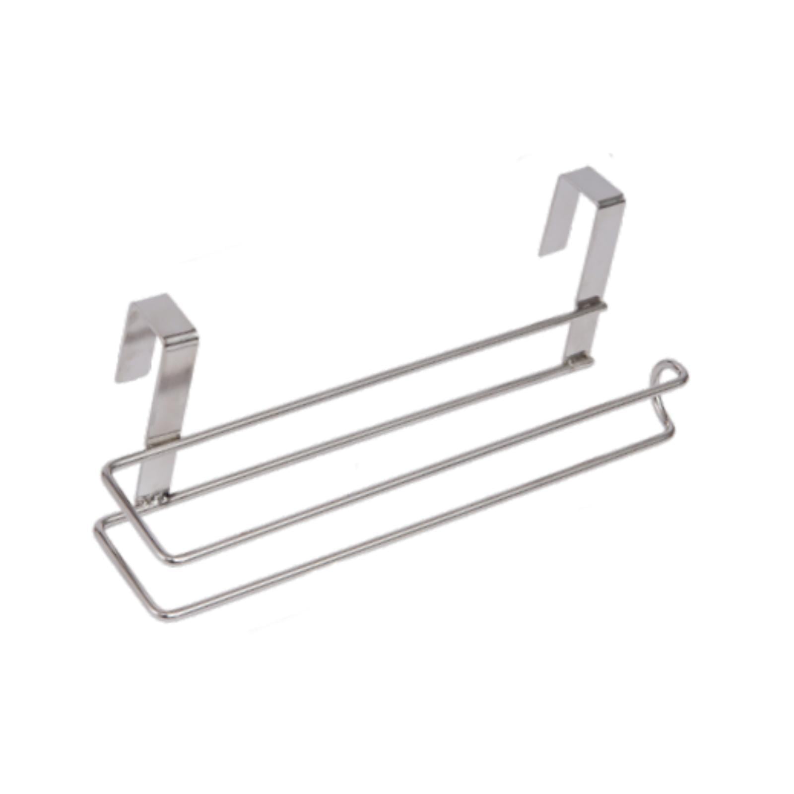 Bothyi - Portarrollos De Papel Para Cocina De Acero Inoxidable Para Garaje, Utensilios De Baño, Dos Ganchos