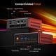 thumbnail image 5 of Mini Pc Ryzen 5 5600h 16gb Ram 512gb Ssd Wifi 6 Bluetooth 5.2 Hdmi Displayport Oficina Empresa Rapido Computador Compacto Escritorio Negocio Multitarea Bajo Consumo Alto Rendimiento, 5 of 6