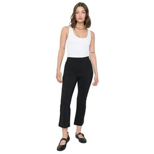 Pantalón Mujer Negro Básico Corona