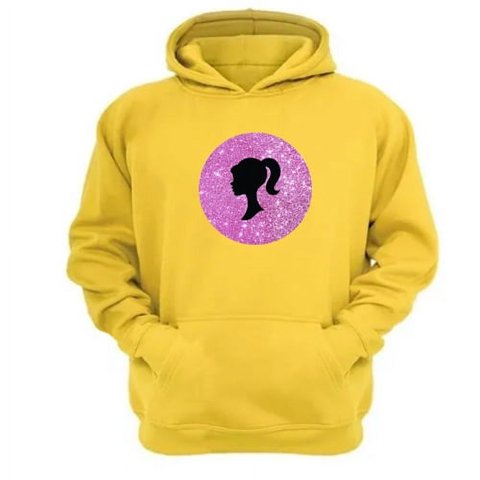 Genérico - Polerón Canguro Muñeca Modelo Amarillo Talla L Unisex