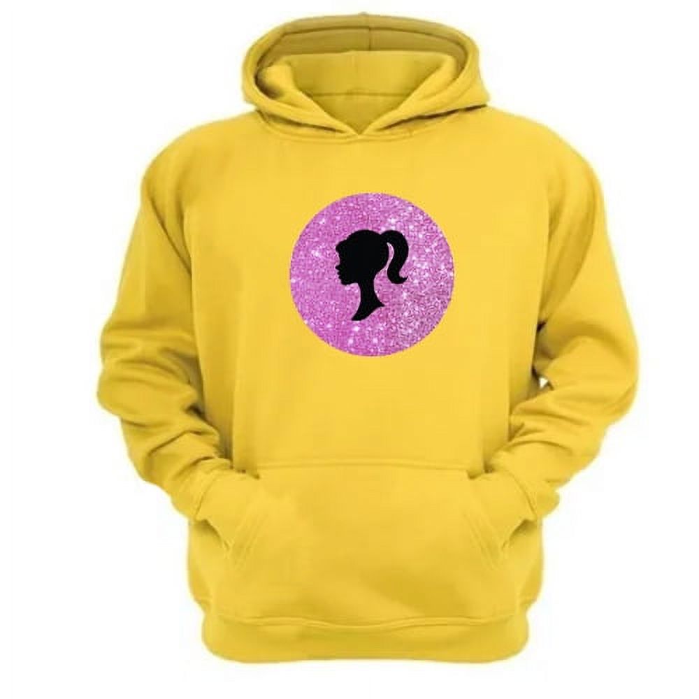 Genérico - Polerón Canguro Muñeca Modelo Amarillo Talla S Unisex