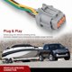 thumbnail image 2 of Arnés de cableado para remolque Nilight 55441 Custom para Nissan, 2 of 8