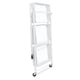 thumbnail image 3 of Carro Multiuso Plegable Acero Blanco 45x30x88 cm, 3 of 6